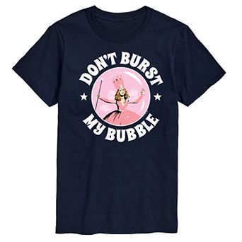 Men's Wizard Of Oz Don't Burst My Bubble Graphic Tee