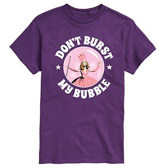 Men's Wizard Of Oz Don't Burst My Bubble Graphic Tee