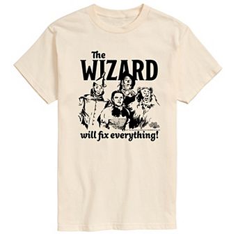 Men's Wizard Of Oz Wizard Will Fix Everything Graphic Tee
