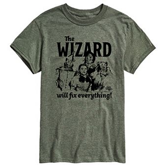 Men's Wizard Of Oz Wizard Will Fix Everything Graphic Tee