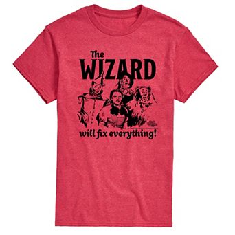 Men's Wizard Of Oz Wizard Will Fix Everything Graphic Tee