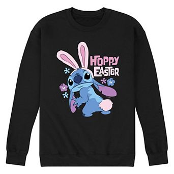 Disney's Lilo & Stitch Men's Hoppy Easter Fleece Sweatshirt