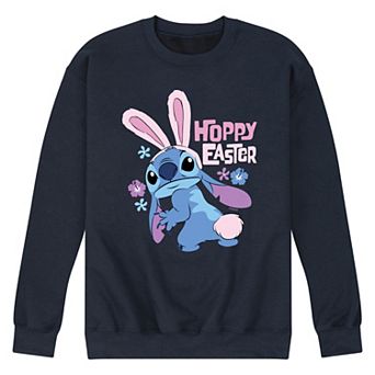 Disney's Lilo & Stitch Men's Hoppy Easter Fleece Sweatshirt