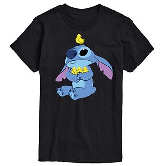 Disney's Lilo & Stitch Men's Stitch & Chicks Graphic Tee