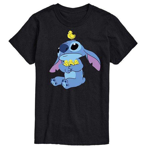 Disney's Lilo & Stitch Men's Stitch & Chicks Graphic Tee