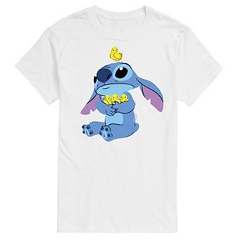 Disney's Lilo & Stitch Men's Stitch & Chicks Graphic Tee