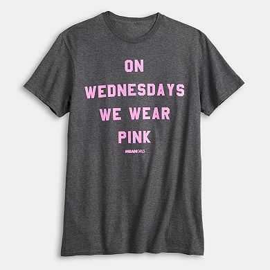 Men's Mean Girls On Wednesday's We Wear Pink Graphic Tee