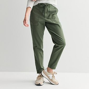 Women's Sonoma Goods For Life® Zip Hem Core Utility Jogger Pants