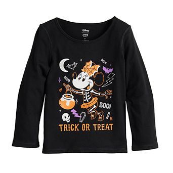 Disney's Minnie Mouse Toddler & Girls 6-12 Adaptive Sensory Halloween Long Sleeve Graphic Tee by Jumping Beans®
