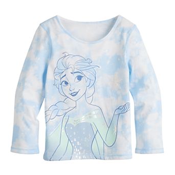 Disney's Frozen Elsa Toddler & Girls 6-12 Adaptive Sensory Long Sleeve Graphic Tee by Jumping Beans®