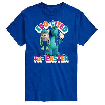 Disney / Pixar's Monsters Inc. Men's Egg-Cited For Easter Graphic Tee