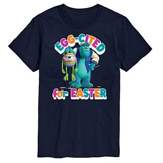 Disney / Pixar's Monsters Inc. Men's Egg-Cited For Easter Graphic Tee