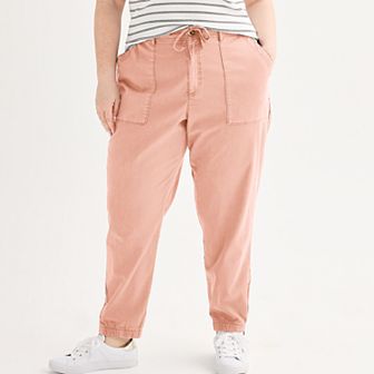 Plus Size Sonoma Goods For Life® Core Utility Jogger Pants