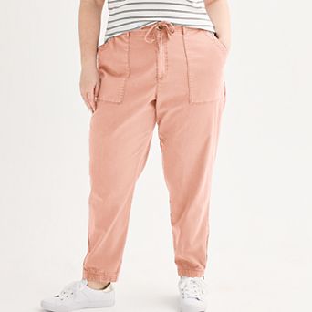 Plus Size Sonoma Goods For Life® Core Utility Jogger Pants