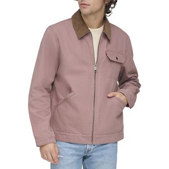 Men's Levi's® Cotton Canvas Depot Jacket with Corduroy Collar