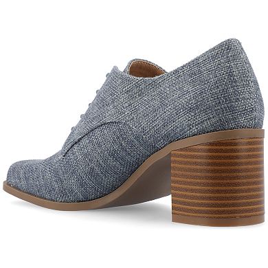 Journee Collection Tru Comfort Foam™ Sylvan Women's Oxford Block Heels