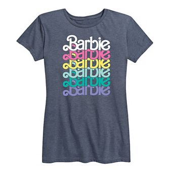 Women's Barbie Logo Stacked Spring Graphic Tee