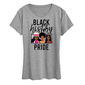 Women's Barbie Black History Pride Graphic Tee