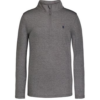 Boys 8-20 IZOD Feeder Stripe Quarter-Zip Pullover