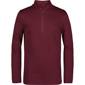 Boys 8-20 IZOD Feeder Stripe Quarter-Zip Pullover