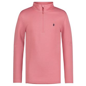 Boys 8-20 IZOD Feeder Stripe Quarter-Zip Pullover