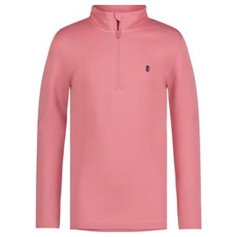 Boys 8-20 IZOD Feeder Stripe Quarter-Zip Pullover