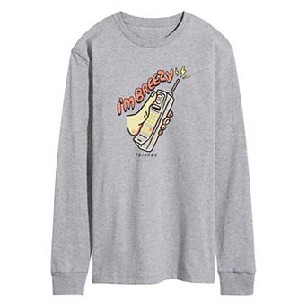 Men's Friends Breezy Long Sleeve Graphic Tee