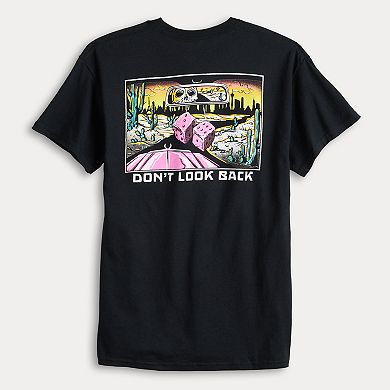 Men's Retrofit "Don't Look Back" Graphic Tee