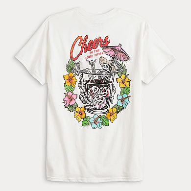 Men's Retrofit "Cheers To The Good Times" Graphic Tee