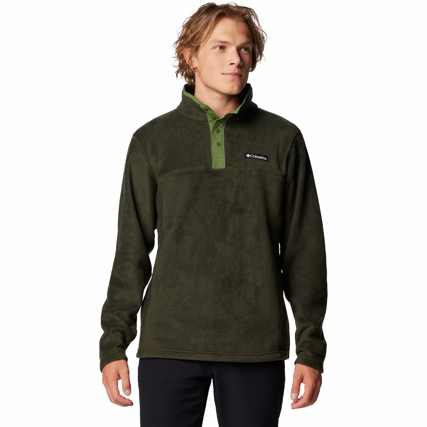 Polaire Columbia Steens Mountain Half Snap II – Femme – Verte – Taille XL – Occasion