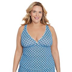 Scallop Peplum Tankini in Floral Scallop – Draper James