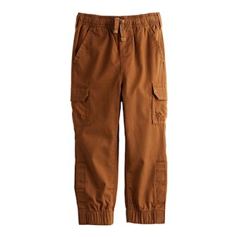 Toddler Boy & Boys 4-12 Jumping Beans® Adaptive Cargo Twill Jogger Pants
