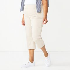 Plus Size Croft & Barrow® Effortless Stretch Capri Pants