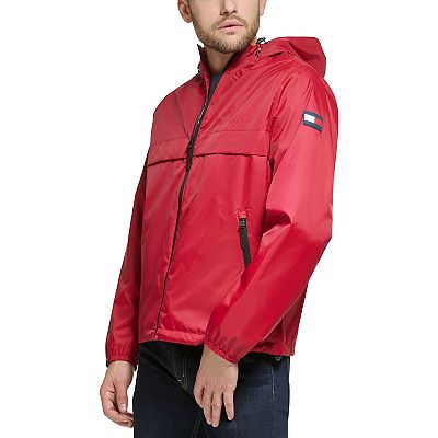 Men s Tommy Hilfiger Hooded Rain Jacket