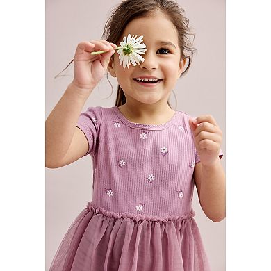 Baby & Toddler Girl Jumping Beans® Ribbed Tutu Dress