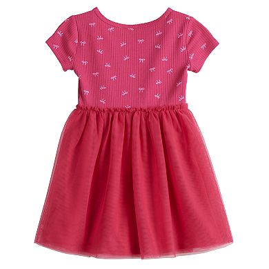 Baby & Toddler Girl Jumping Beans® Ribbed Tutu Dress