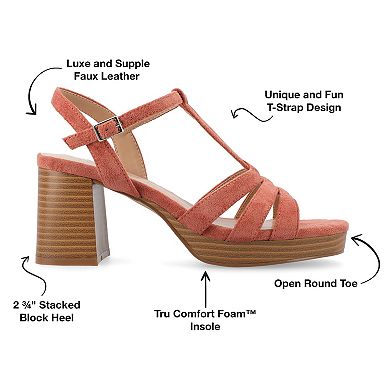 Journee Alyce Women's Tru Comfort Foam™ Sandals