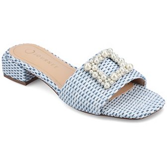 Journee Justina Women's Tru Comfort Foam™ Buckle Sandals