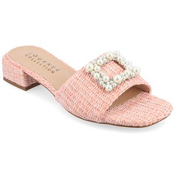 Journee Justina Women's Buckle Sandals