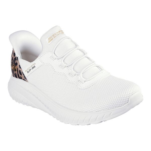 BOBS Sport™ by Skechers Hands Free Slip-ins® Squad Chaos Seize the Hour Women's Sneakers - White (5.5)