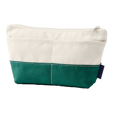 Lands' End Zippered Canvas Pouch