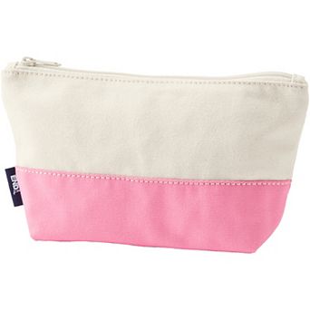 Lands' End Zippered Canvas Pouch