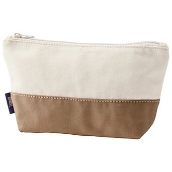 Lands' End Zippered Canvas Pouch