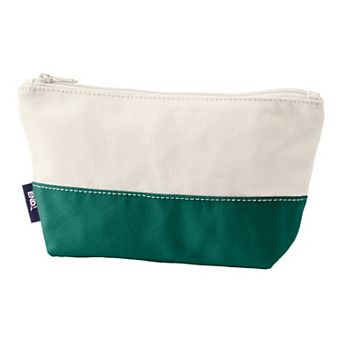 Lands' End Zippered Canvas Pouch