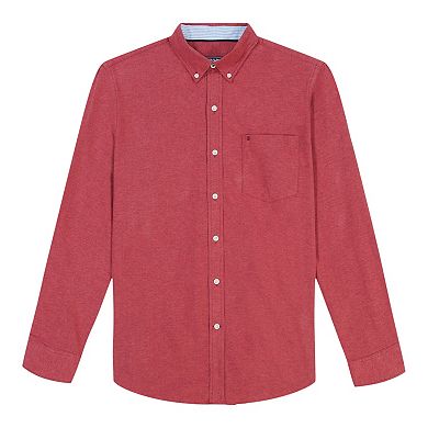 Men's IZOD Oxford Woven Long Sleeve Button-Down Shirt