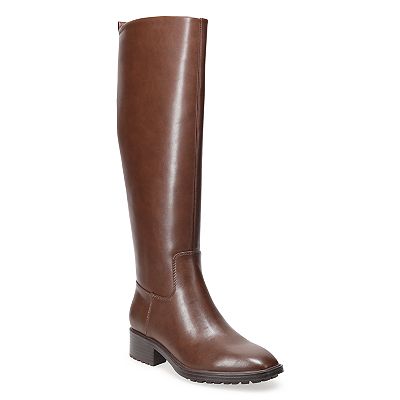 Nine west leather riding boots hotsell