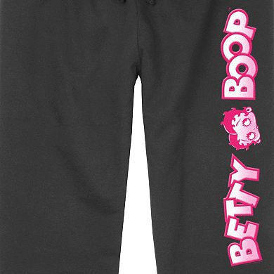 Juniors' Betty Boop Lightweight Graphic Joggers