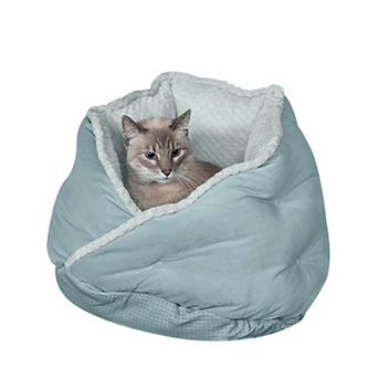Furhaven 18 in Round Plush Velvet Hug Pet Bed