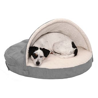Furhaven Round Orthopedic Dog Bed