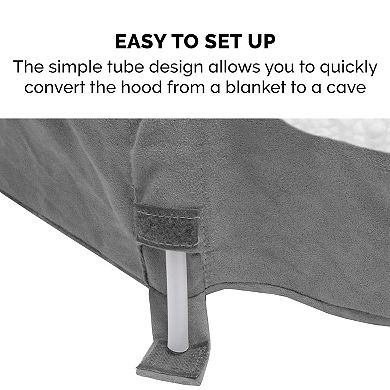 Furhaven Round Orthopedic Dog Bed